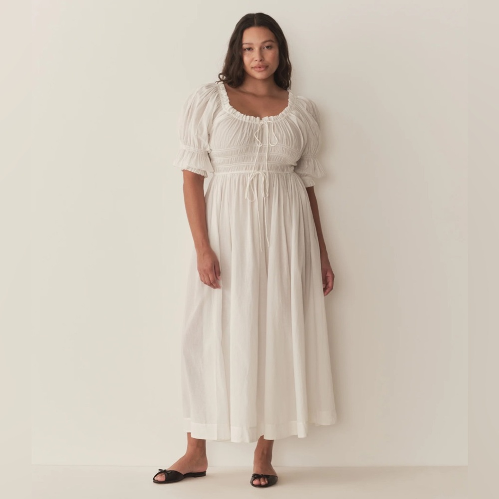 Doen Ischia Dress Size Small in Salt